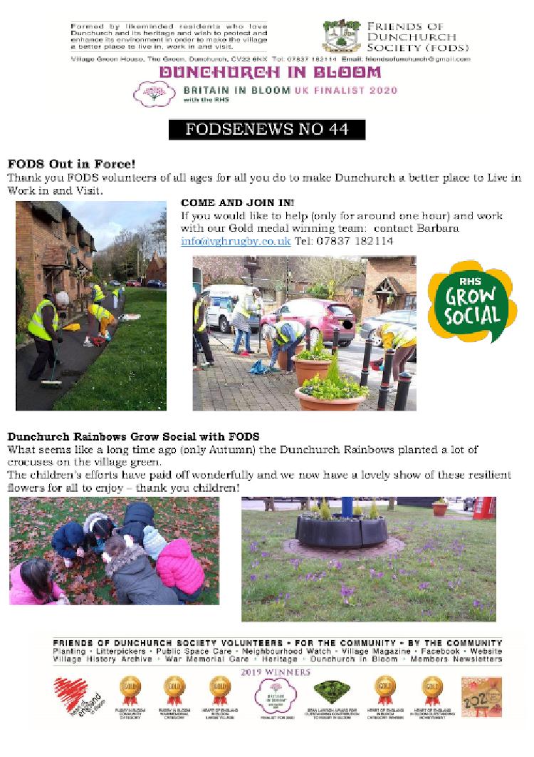 FODS E Newsletter 44