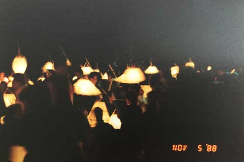 Tree planting in The Square