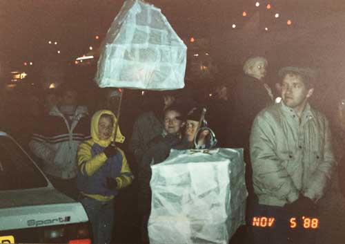 Tree planting in The Square